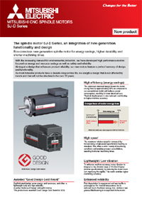 CNC Spindle Motor SJ-D Series